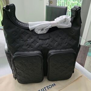 Louis Vuitton Monogram Black Backpack